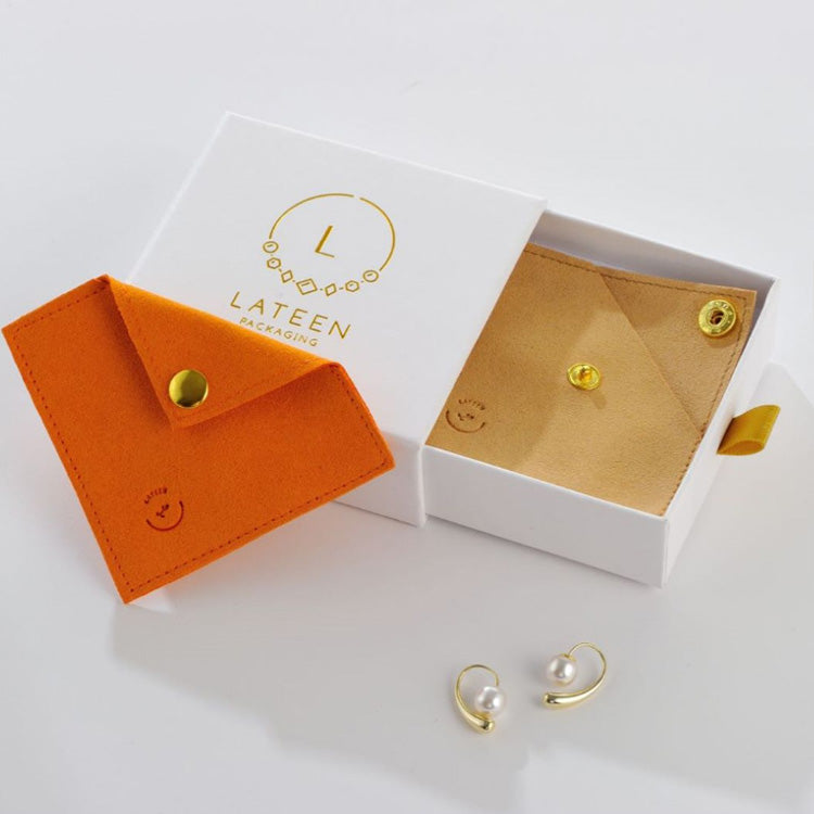 Fashion Luxurious Envelope Jewelry Pouch Bag with Free Logo