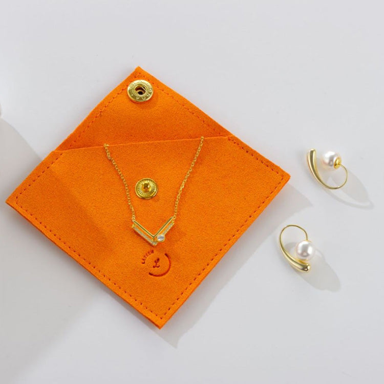 Fashion Luxurious Envelope Jewelry Pouch Bag with Free Logo