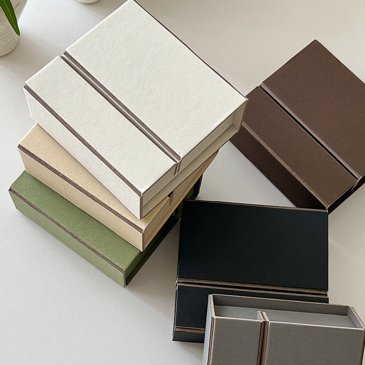 Eco-friendly Two Pieces Foldable Packaging For Jewelry Business