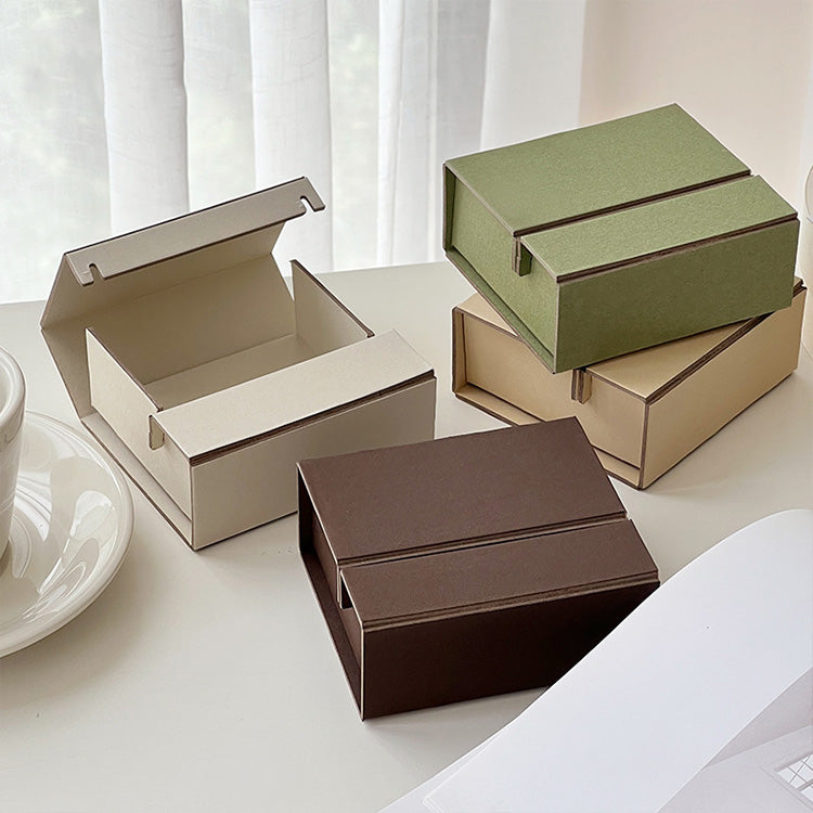 Eco-friendly Two Pieces Foldable Packaging For Jewelry Business
