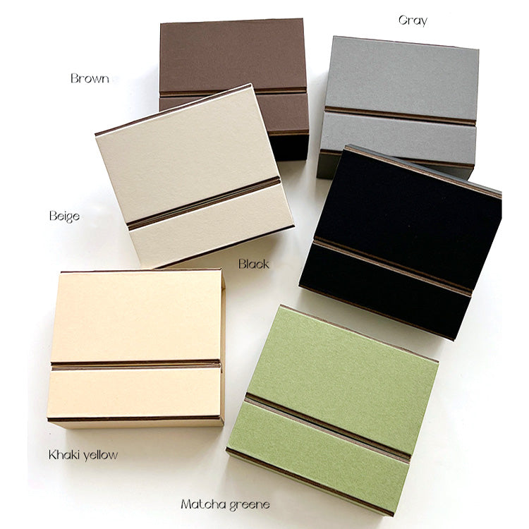 Eco-friendly Two Pieces Foldable Packaging For Jewelry Business