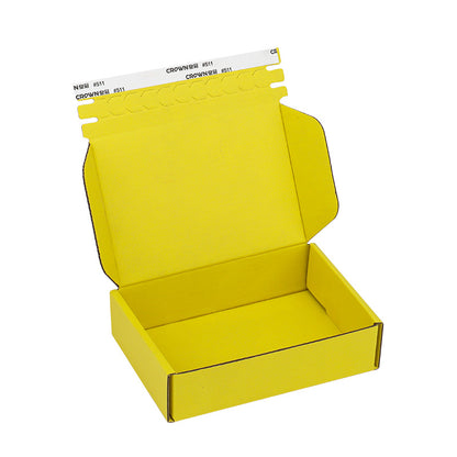 E-Flute Zipper Corrugated Mailer Paper Boxes