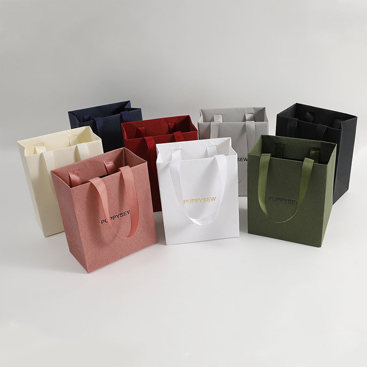 MOQ 100pcs Small Paper Bag |Jewelry Bags