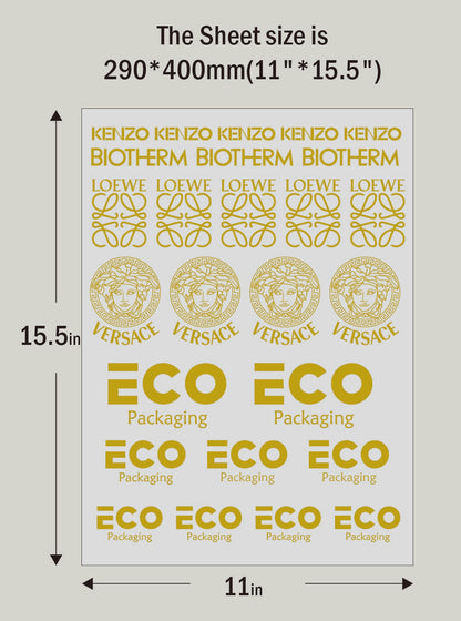 Metal Resin Drip UV DTF Stickers