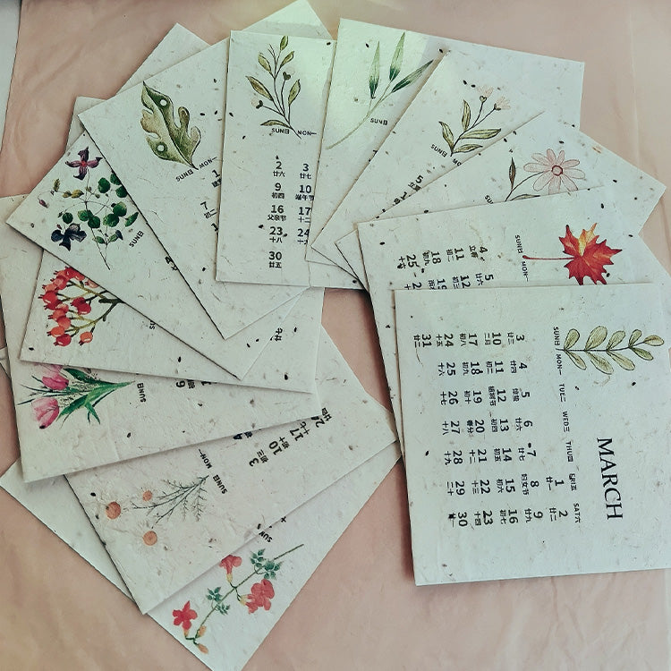 Customize Blooming Seed Paper Cards