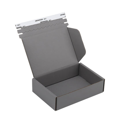 E-Flute Zipper Corrugated Mailer Paper Boxes