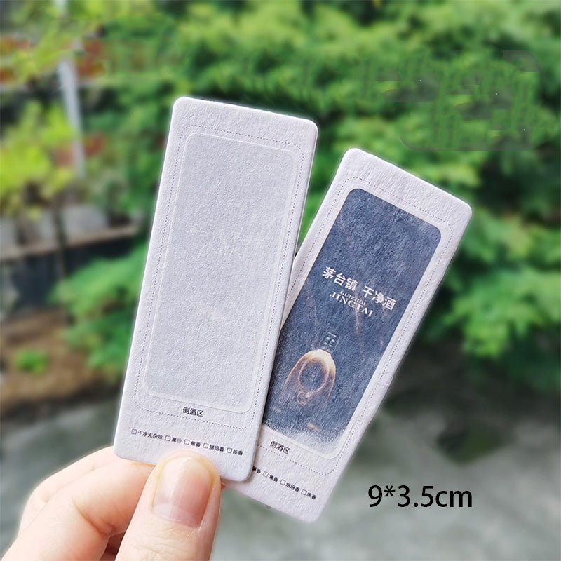 Custom Reusable Water-Activated Scent Test Papers with Low MOQ