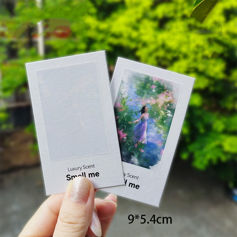 Custom Reusable Water-Activated Scent Test Papers with Low MOQ