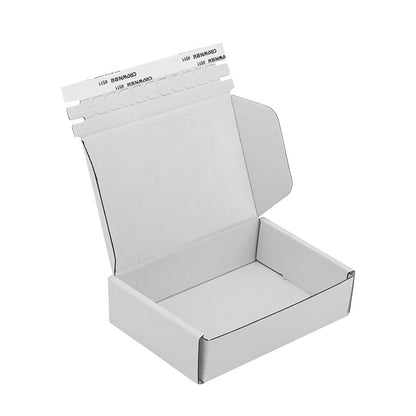 E-Flute Zipper Corrugated Mailer Paper Boxes