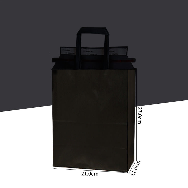 black clothing bag