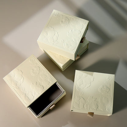Luxury Embossed Jewelry Drawer Boxes | Custom Branded Packaging