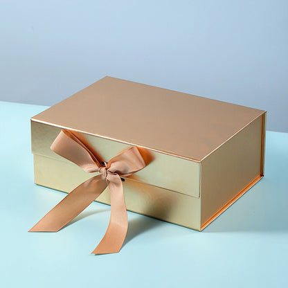 Foldable Magnetically Rigid Gift Boxes