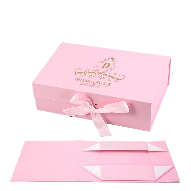 Foldable Magnetically Rigid Gift Boxes