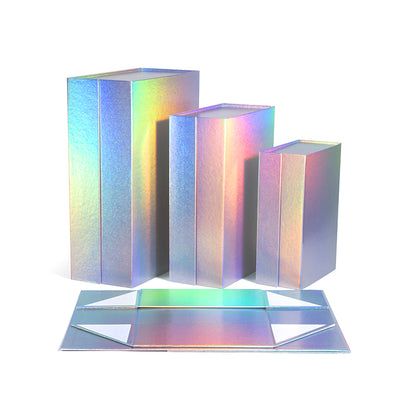 Holographic Collapsible Rigid Gift Box