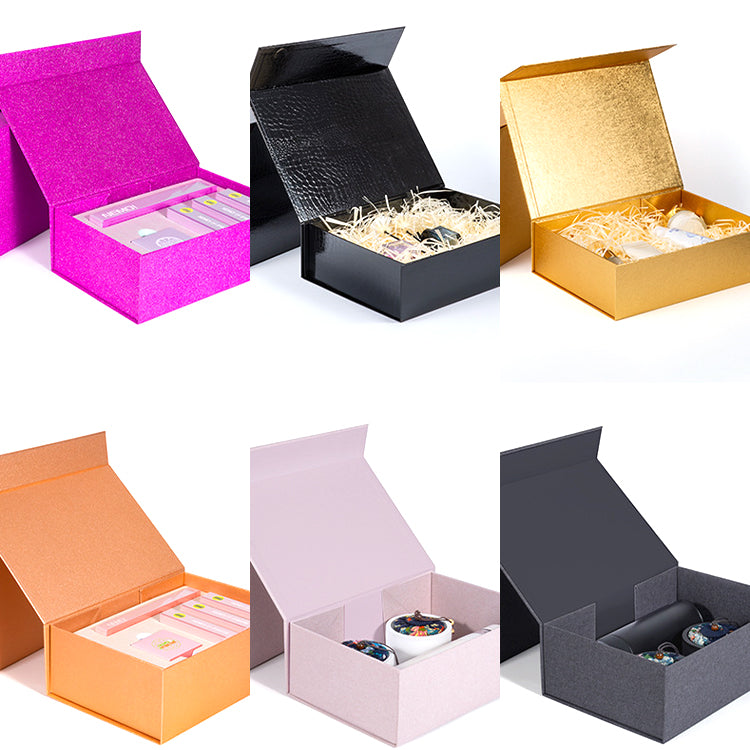 Holographic Collapsible Rigid Gift Box