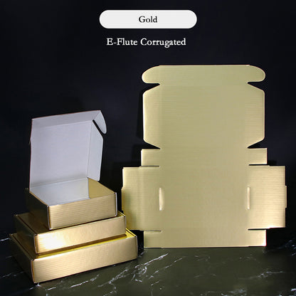 gold paper box