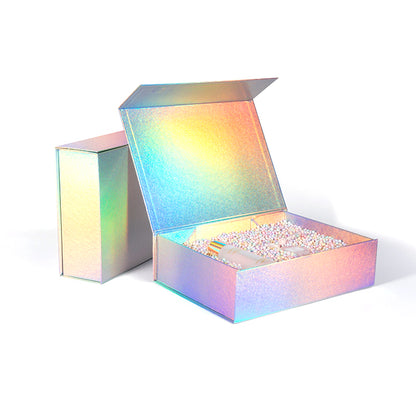 Holographic Collapsible Rigid Gift Box