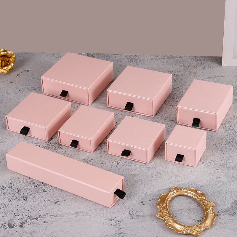 Hard Material Drawer Jewelry Storage Boxes