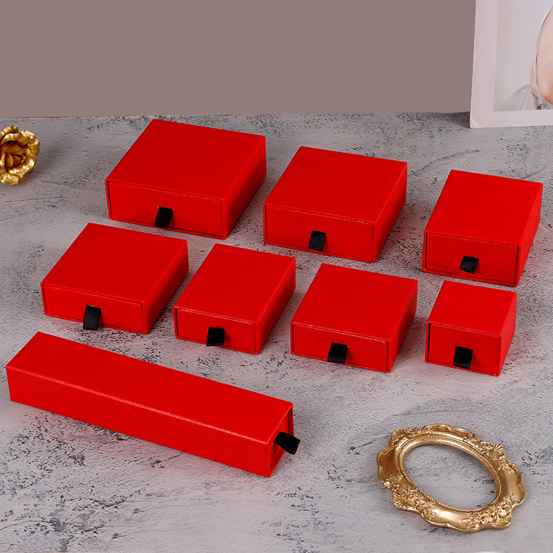 Hard Material Drawer Jewelry Storage Boxes