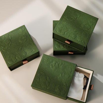 Luxury Embossed Jewelry Drawer Boxes | Custom Branded Packaging