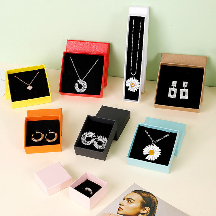 Lid And Base Jewelry Packaging Boxes For Small Business