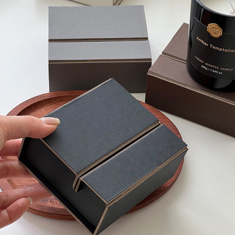 Eco-friendly Two Pieces  Foldable Packaging For Jewelry Business