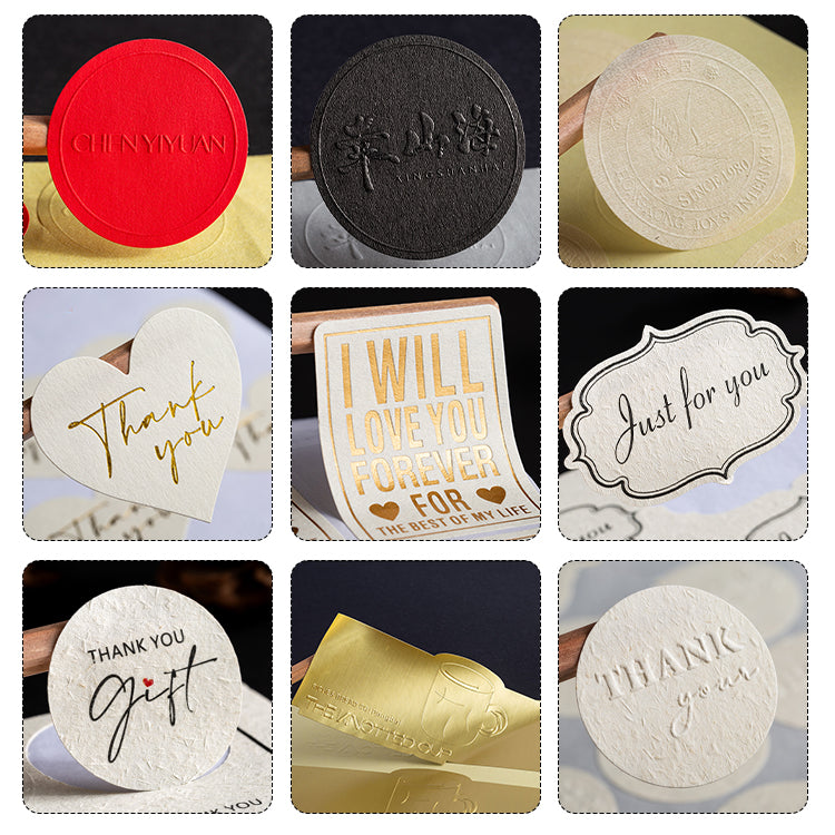 Specialty Paper Round Premium Stickers