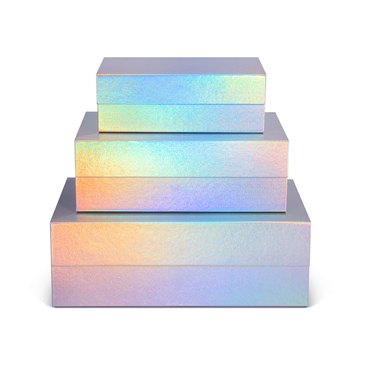 Holographic Collapsible Rigid Gift Box