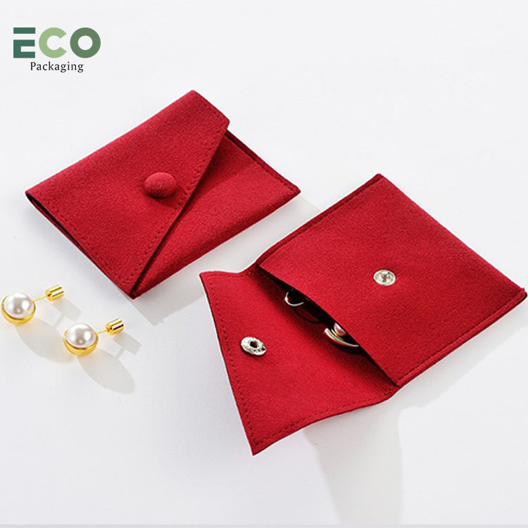 Customize Jewelry Storage Micro Fiber Pouches MOQ From 100pcs