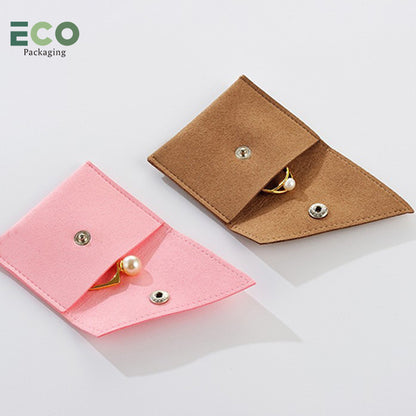 Customize Jewelry Storage Micro Fiber Pouches MOQ From 100pcs