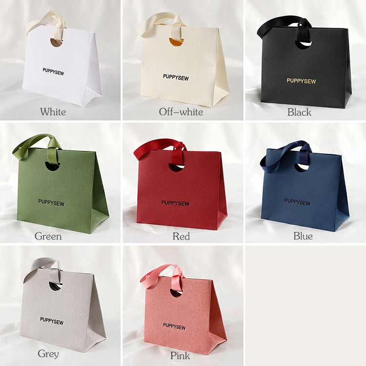 Specialty Paper Jewelry Gift Bags LOW MOQ