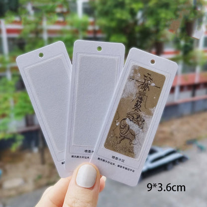 Custom Reusable Water-Activated Scent Test Papers with Low MOQ