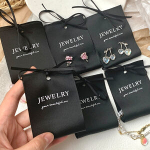 Cotton earring display cards